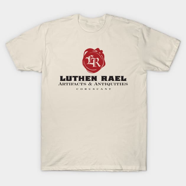 Luthen Rael Artifacts and Antiquities T-Shirt by MindsparkCreative